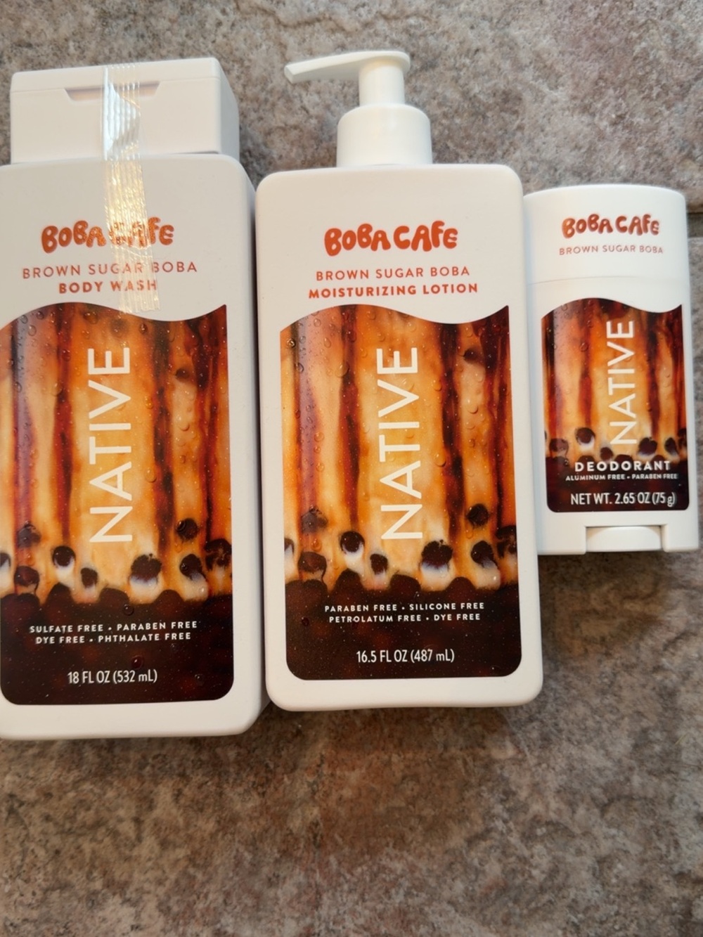 Native Brown Sugar Boba Set